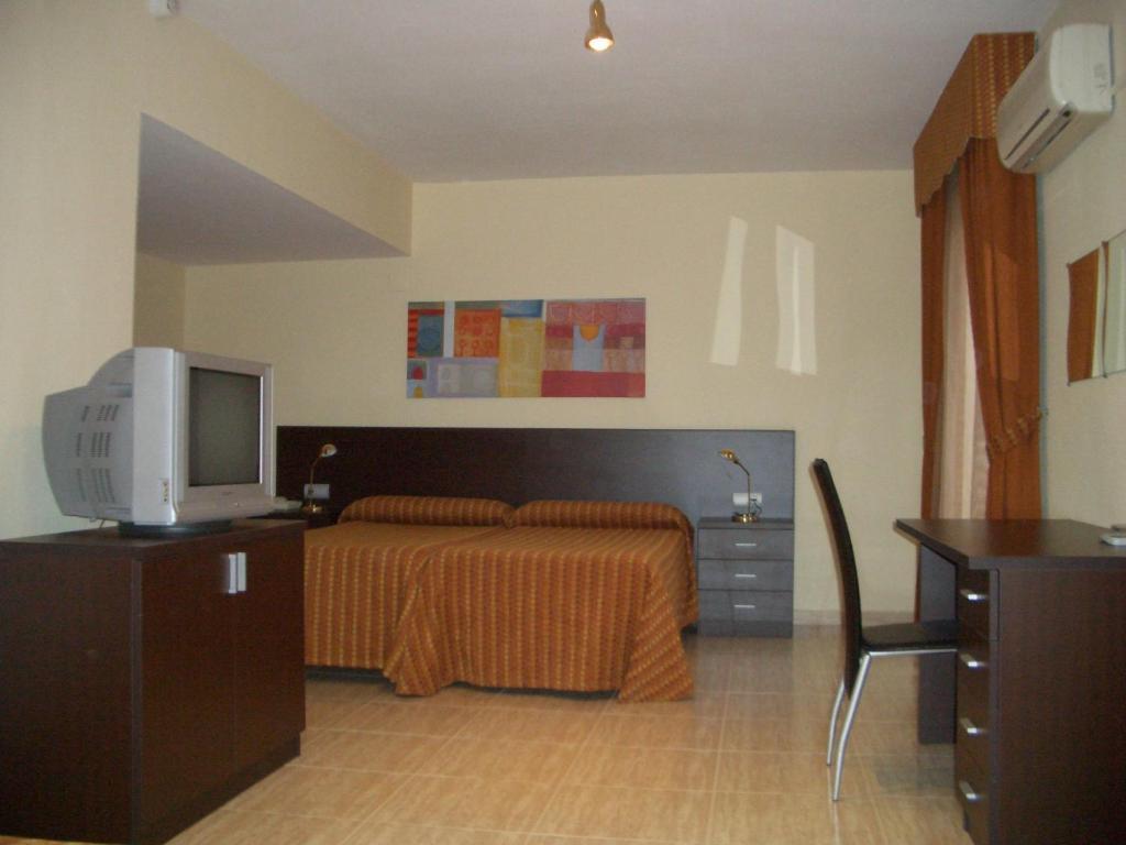 Hotel Pique Gandesa Kamer foto
